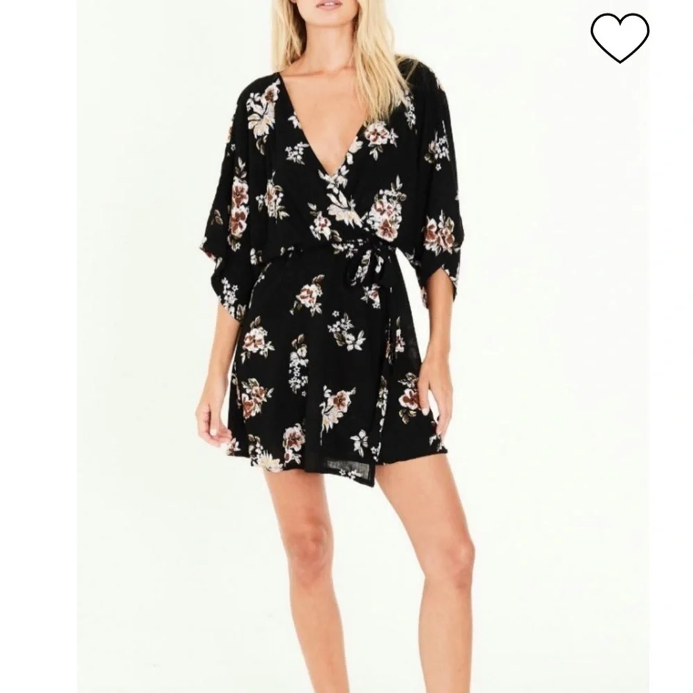 FAITHFULL THE BRAND Eze Wrap Dress